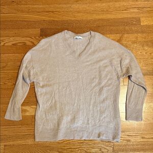 Banana Republic Light Tan Cashmere Sweater